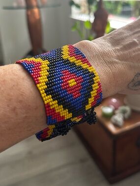 🍉 x2 - Handmade Beaded Bracelets